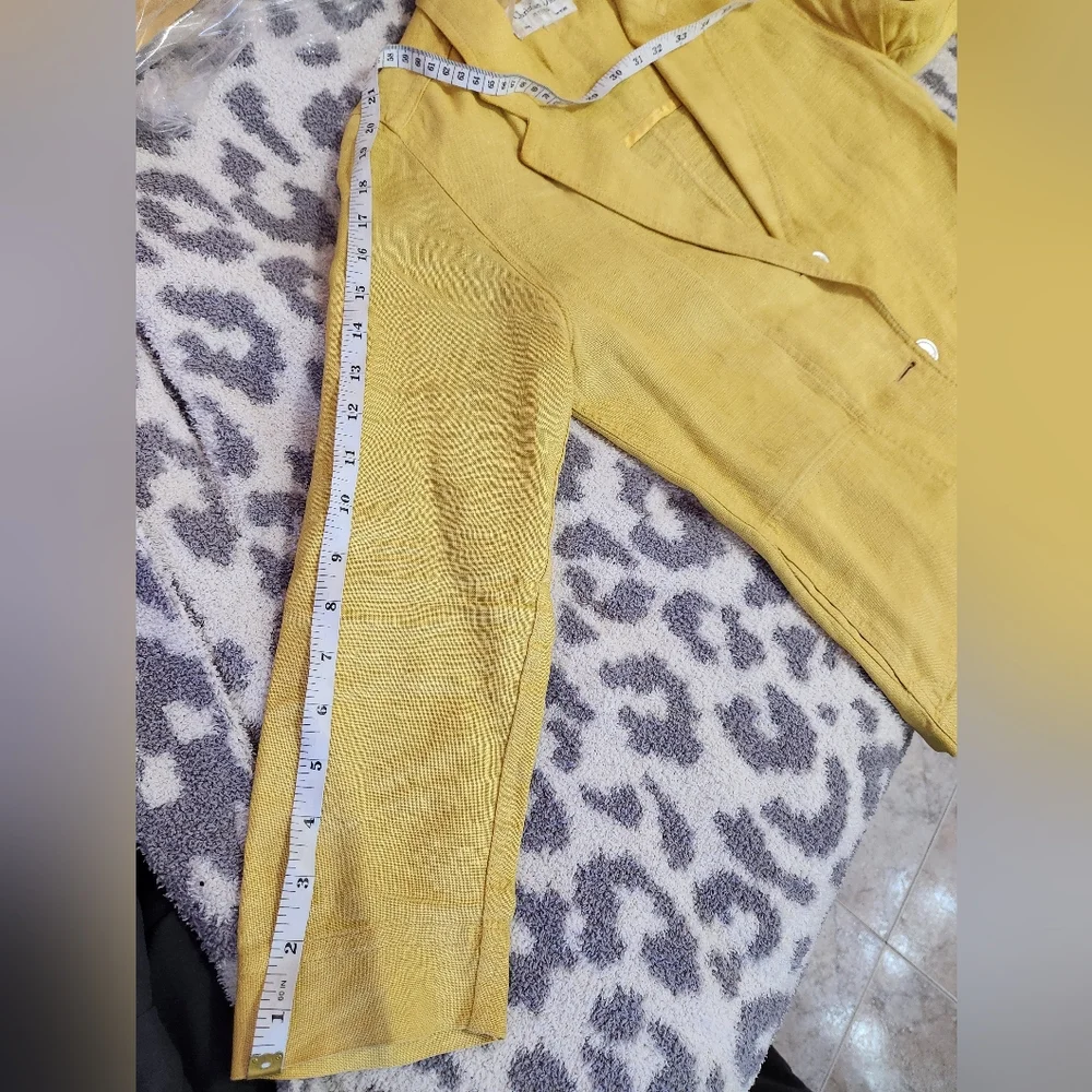 Vintage Christian Dior yellow blazer